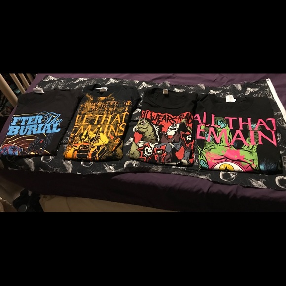 hot topic band tees